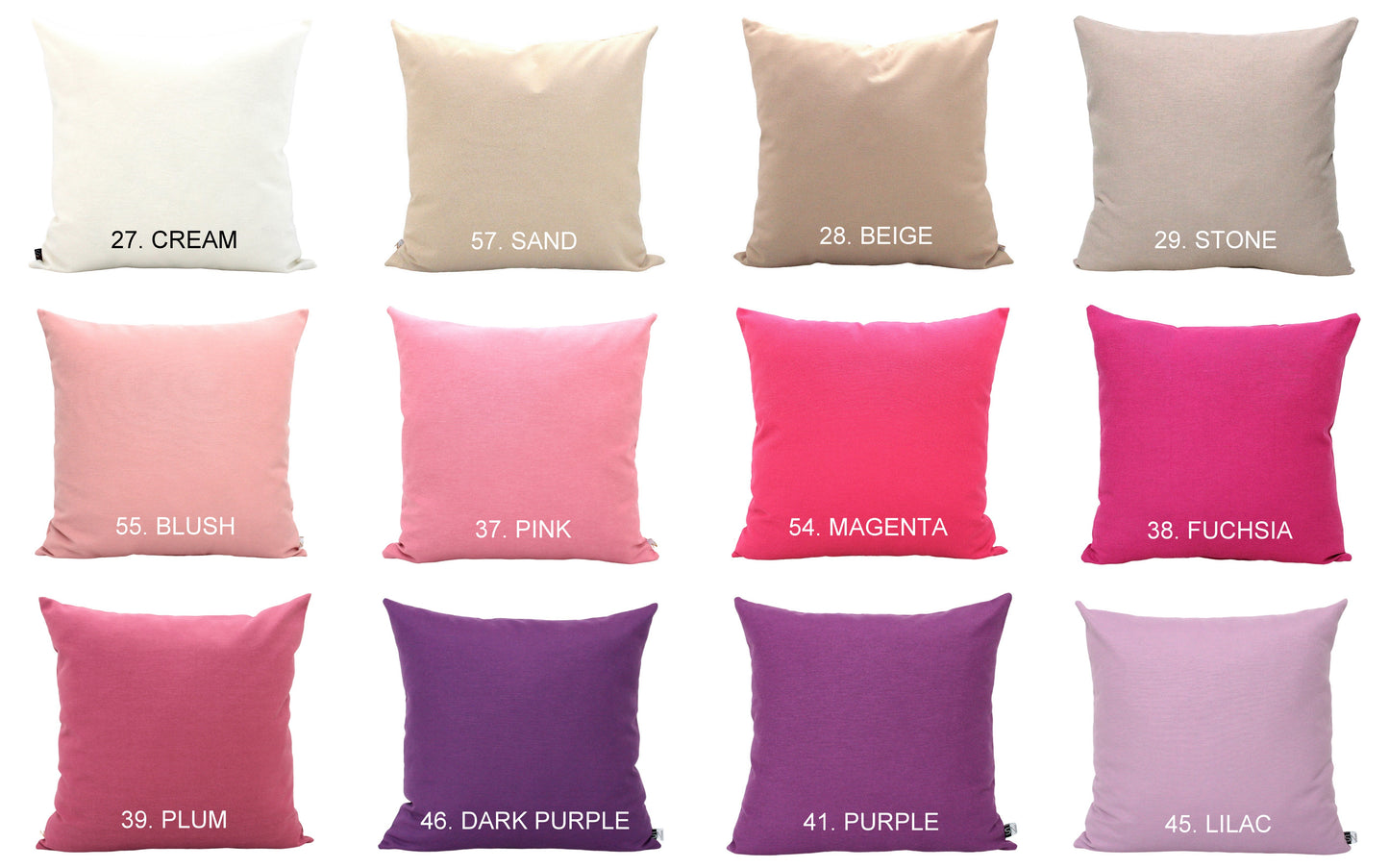 Magenta Pink Pillow Cover