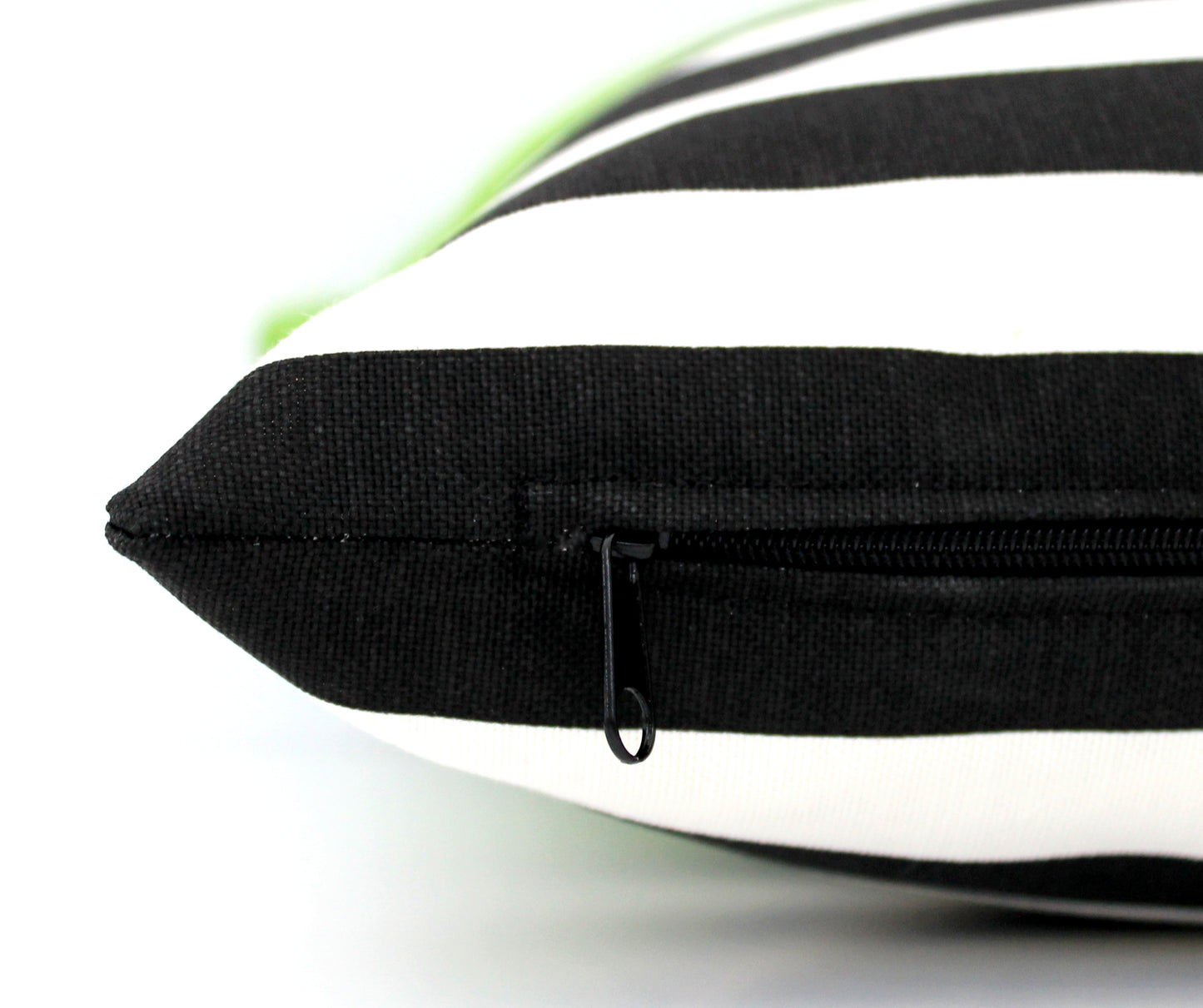 Hot Pink, Black and White Colorblock Pillow Cover (Fuchsia or Magenta Optional)