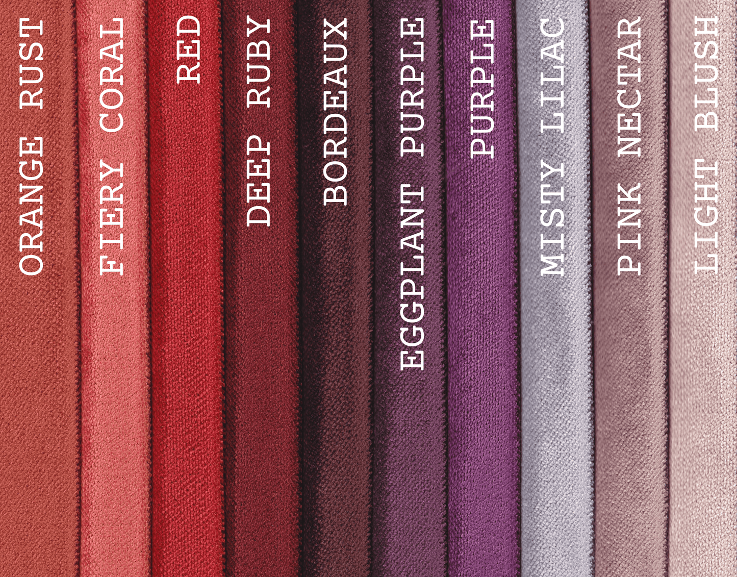 Fabric Samples for Semi Matte Velvet Pillow Covers