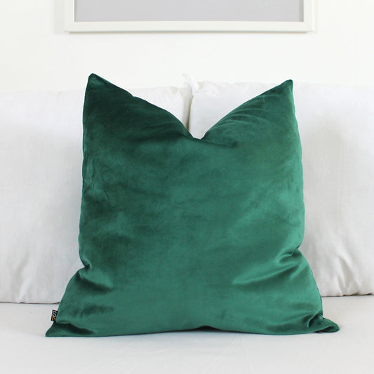 Emerald Velvet Pillow Cover
