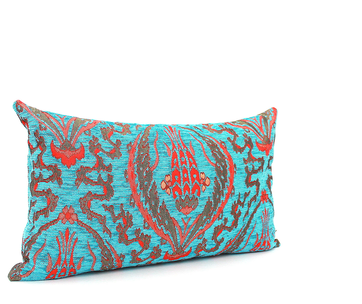 Turquoise Ottoman Turkish Kilim Pillow Cover