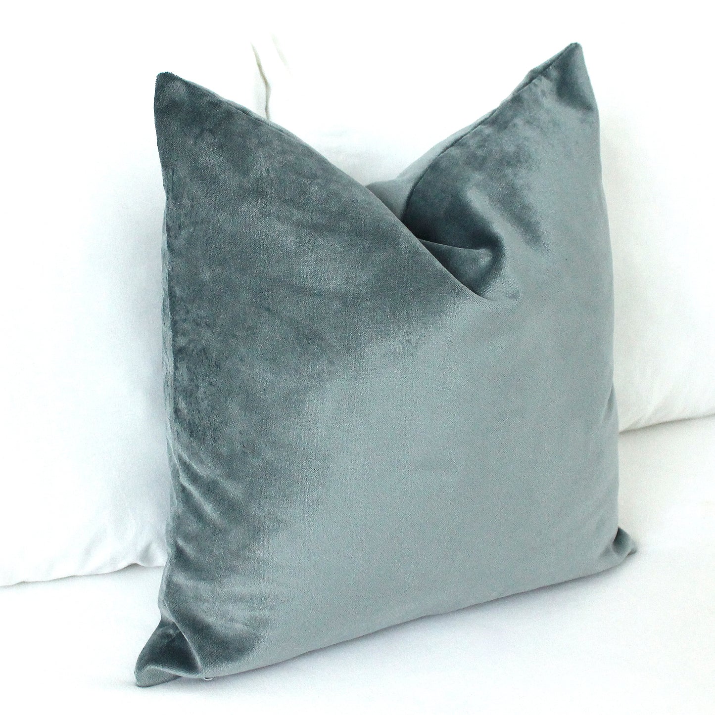 Cold Steel Velvet Pillow Cover