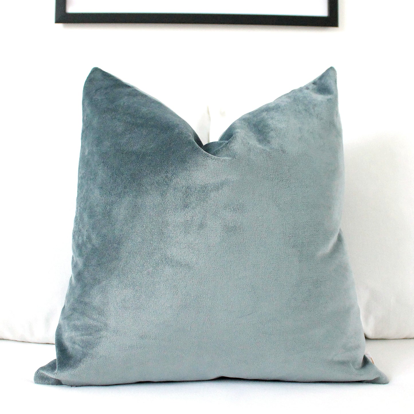 Cold Steel Velvet Pillow Cover