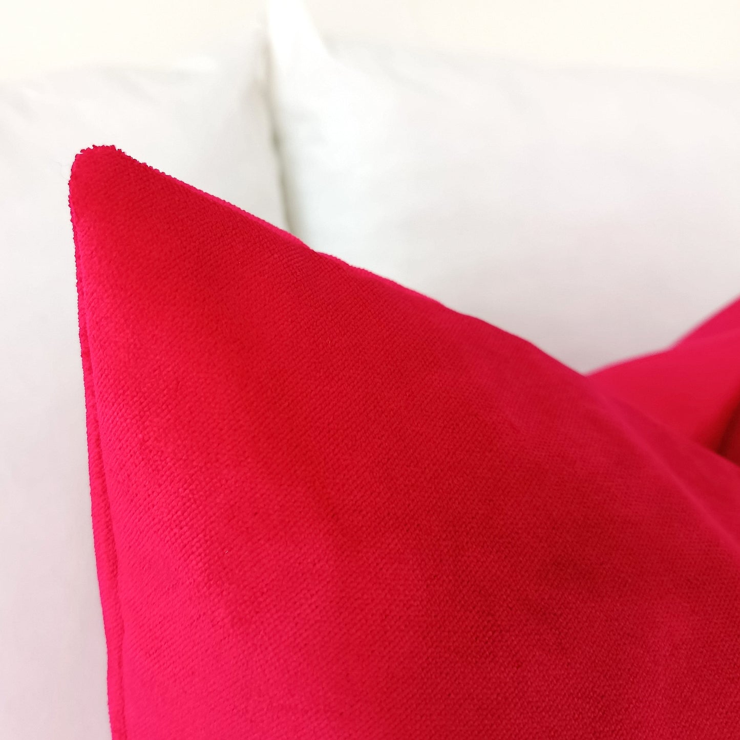 Magenta Velvet Pillow Cover | Bold Pink Luxury Cushion Covers