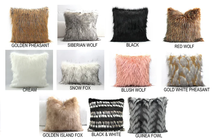 Fur Pattern Samples FAUX FUR FABRIC SAMPLES – SNdsigns