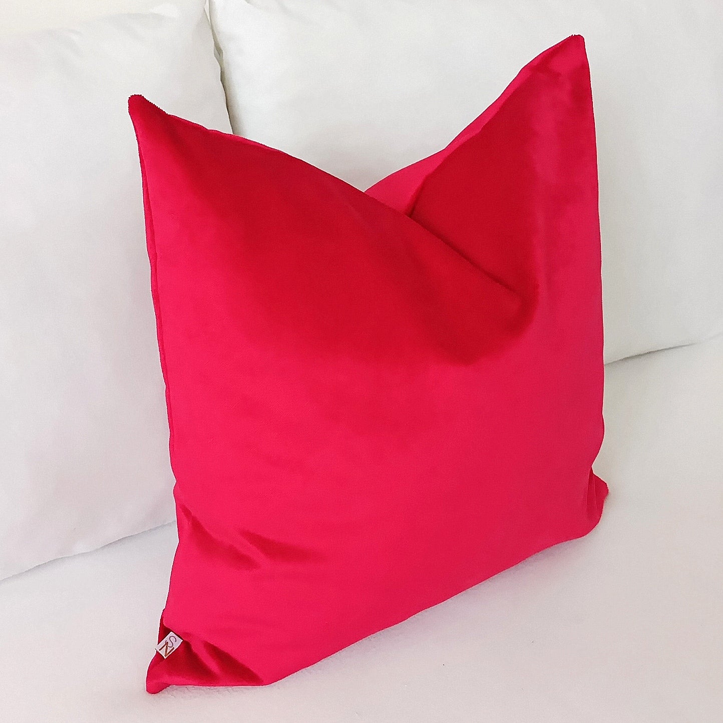 Magenta Velvet Pillow Cover | Bold Pink Luxury Cushion Covers