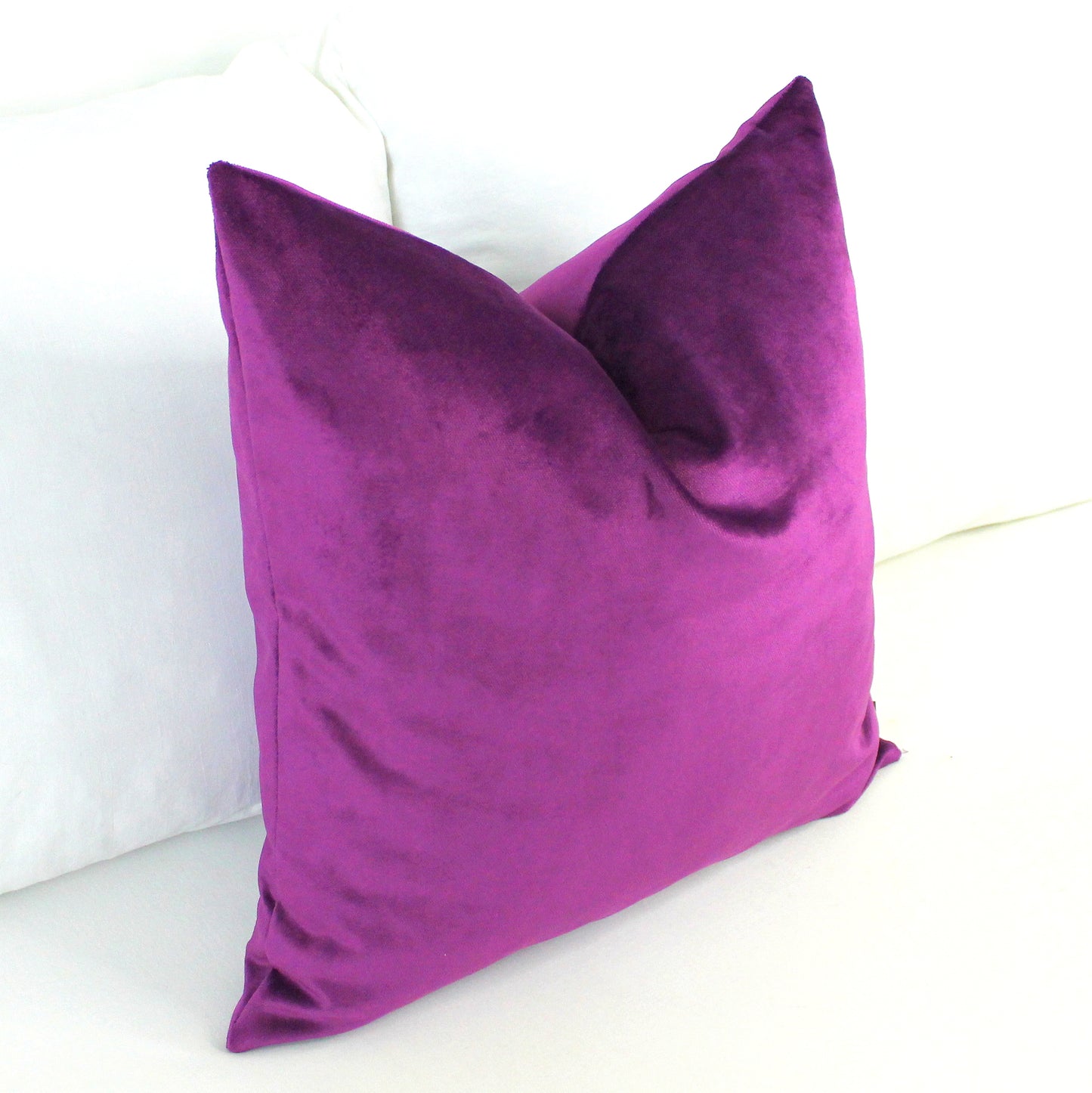 Purple Velvet Pillow Cover