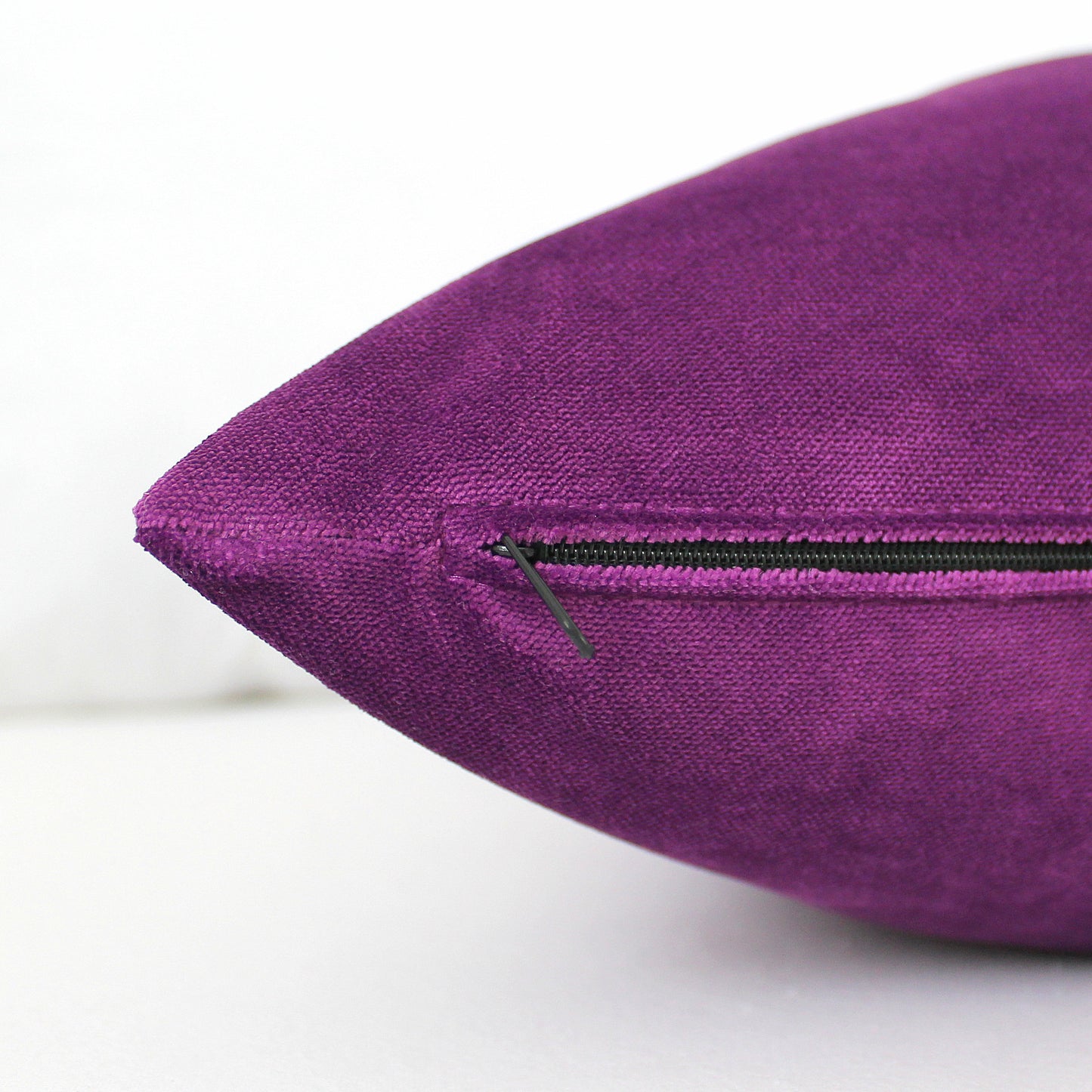 Purple Velvet Pillow Cover