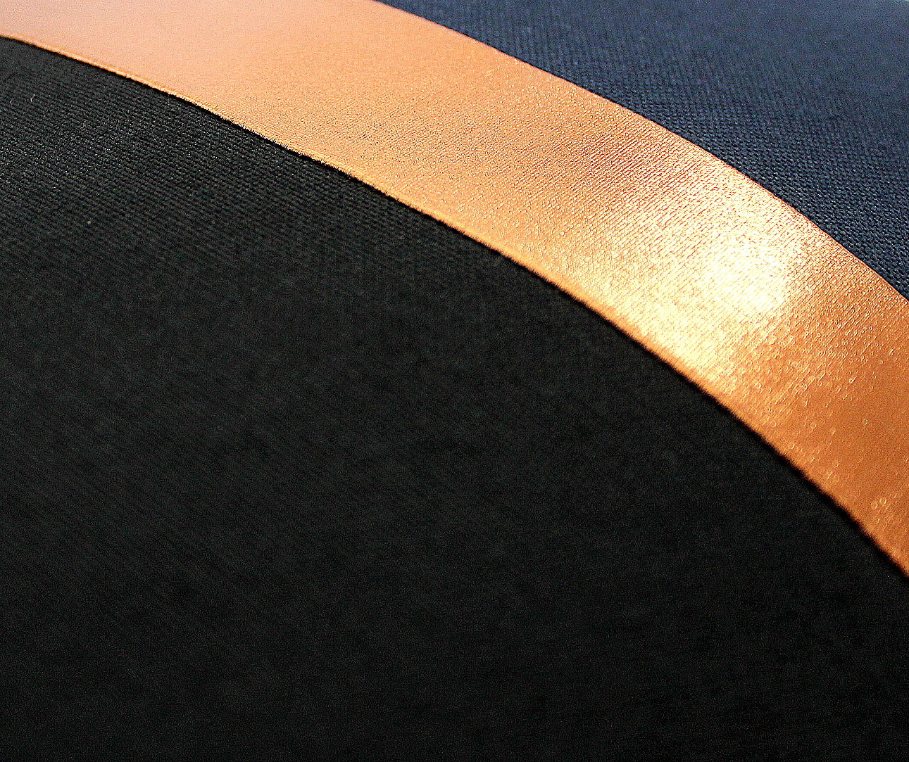 These affordable pillow covers are a must if you are looking for a touch of elegance in your home. The navy blue and black cotton is made to pop with a custom stripe of silver, gold or copper.