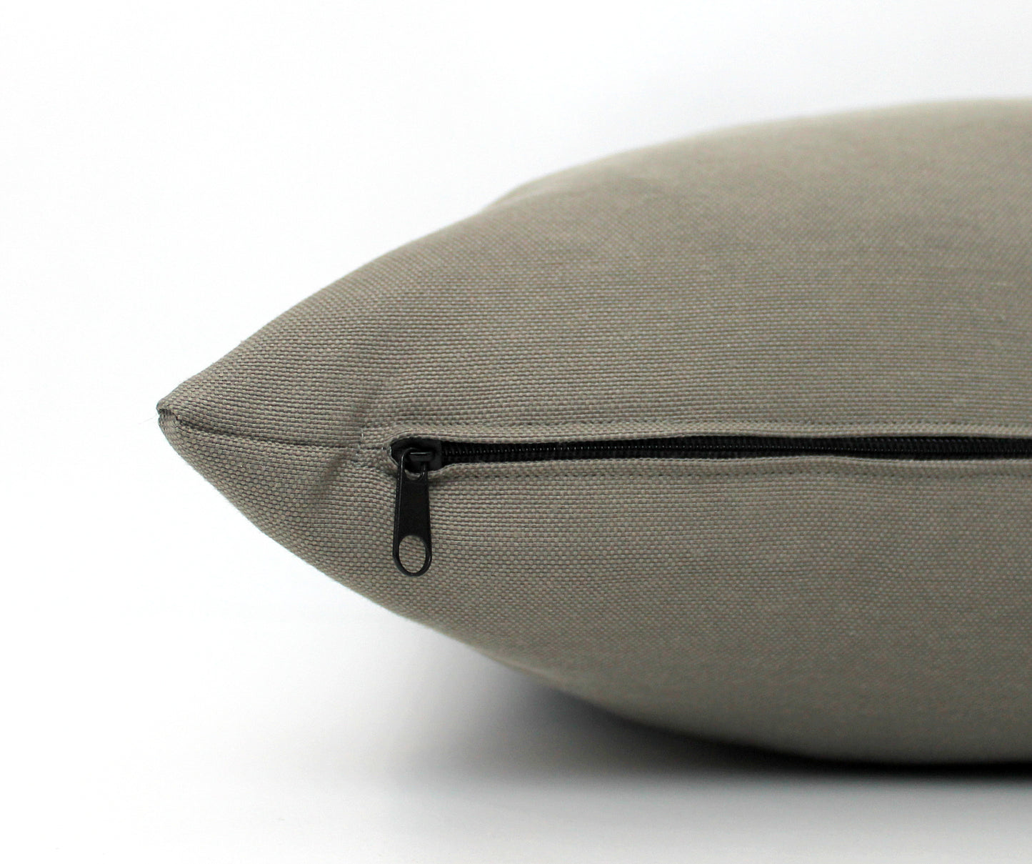 Dark Cobalt Blue and Grey Colorblock Pillow Cover