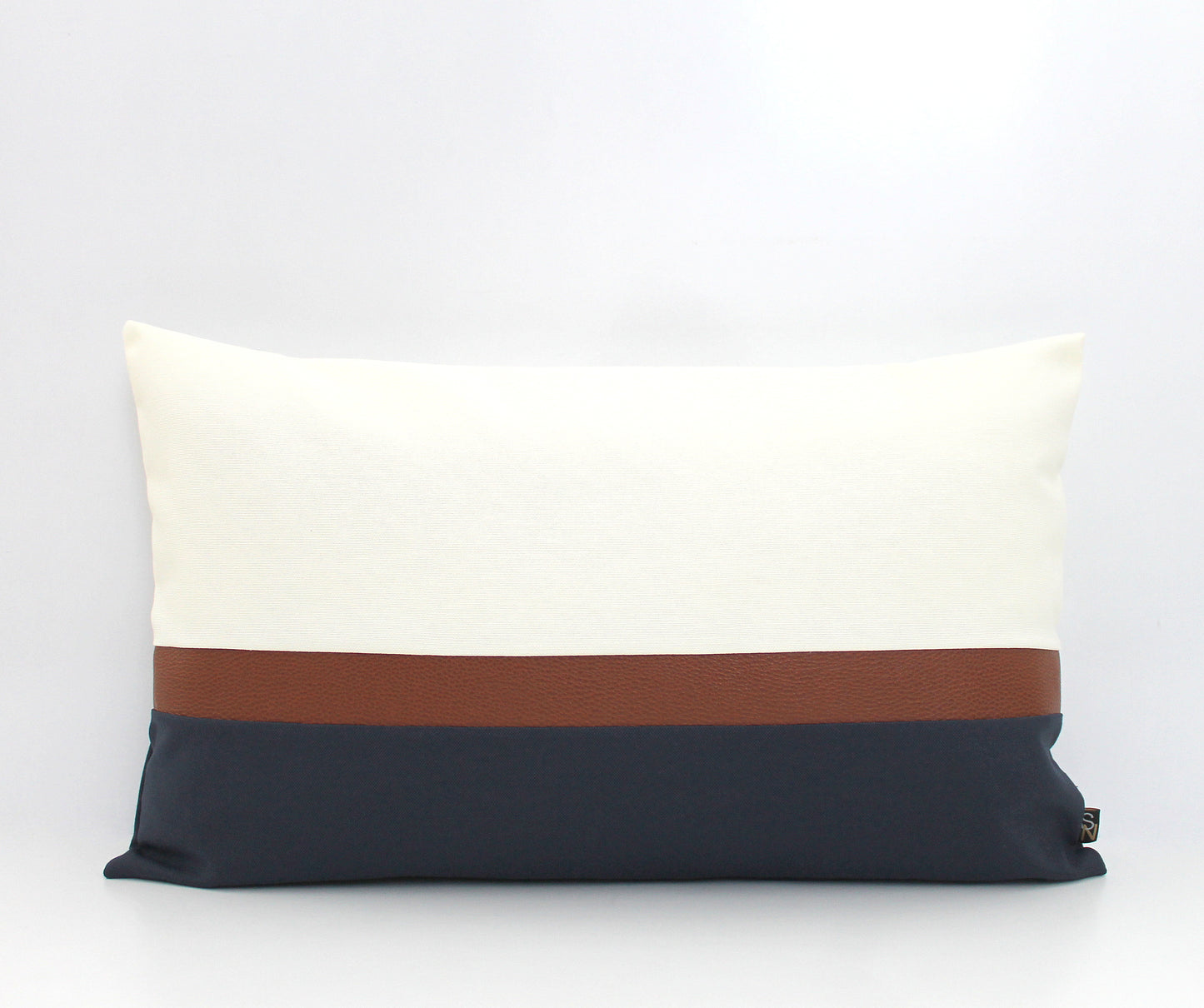 Leather Pillow Cover, 18x18 Pillow Covers, Leather Lumbar Pillow