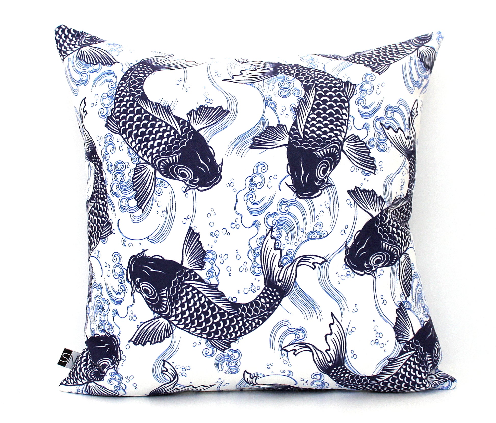 Japanese Koi Fish Pillow Cover – SNdsigns