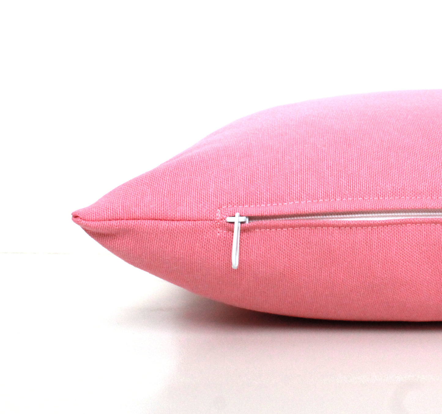 Pink Cotton Pillow Cover