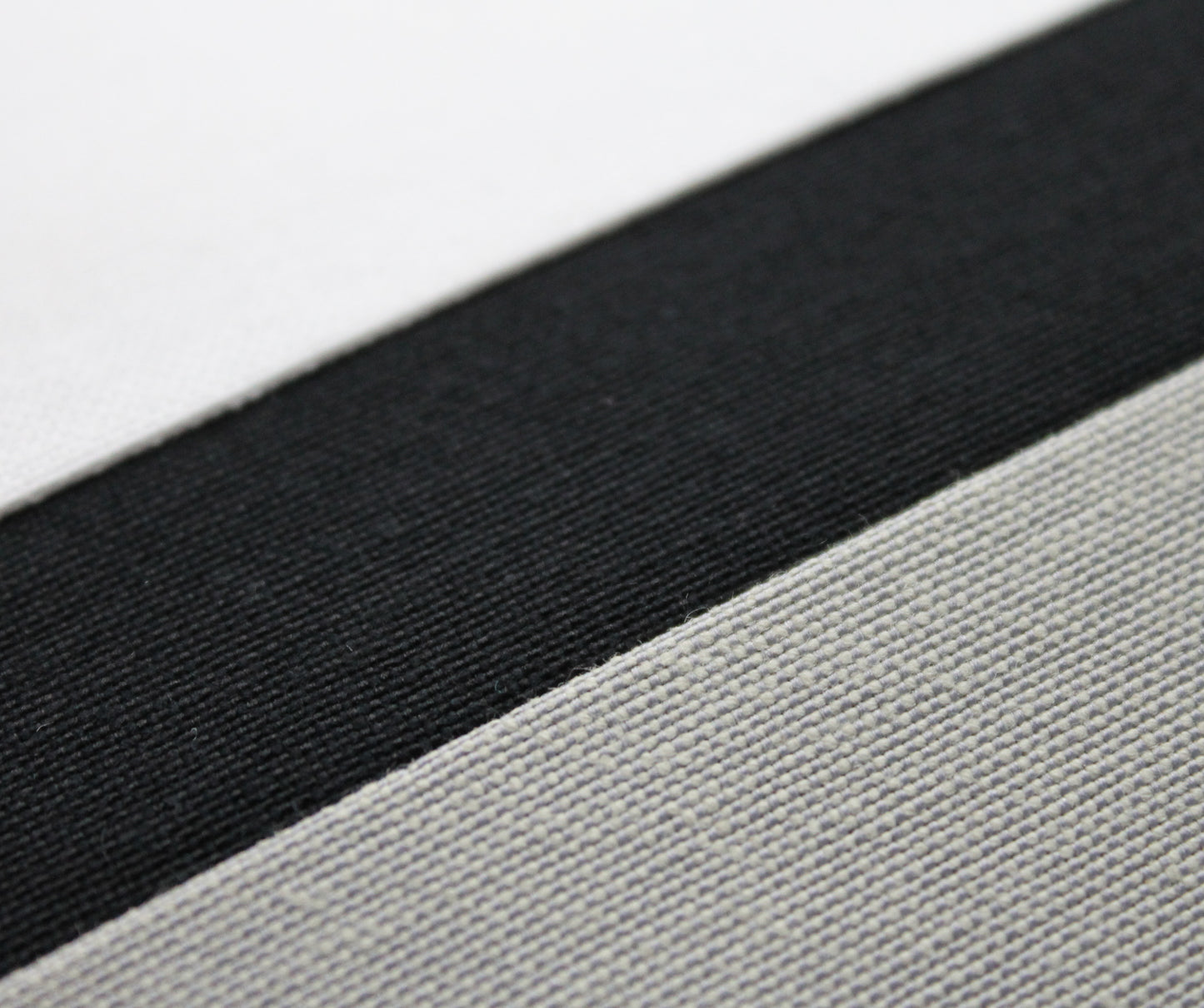 White, Black and Grey Colorblock Pillow Cover